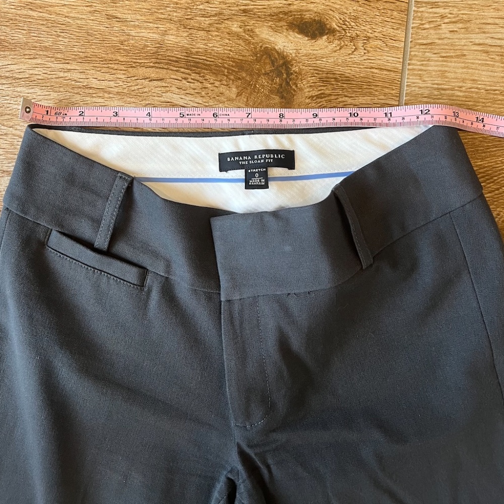 Banana Republic The Sloan Fit Dress Stretch Pants Size 0